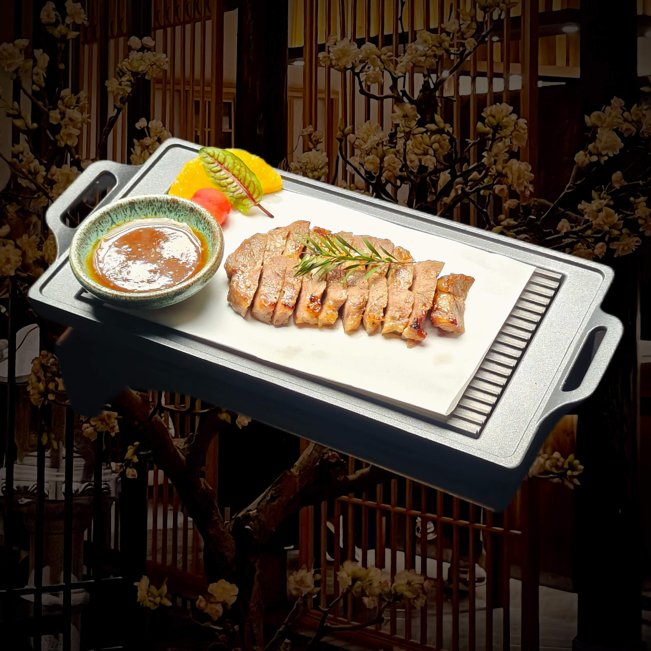 碳烤味噌梅花肉