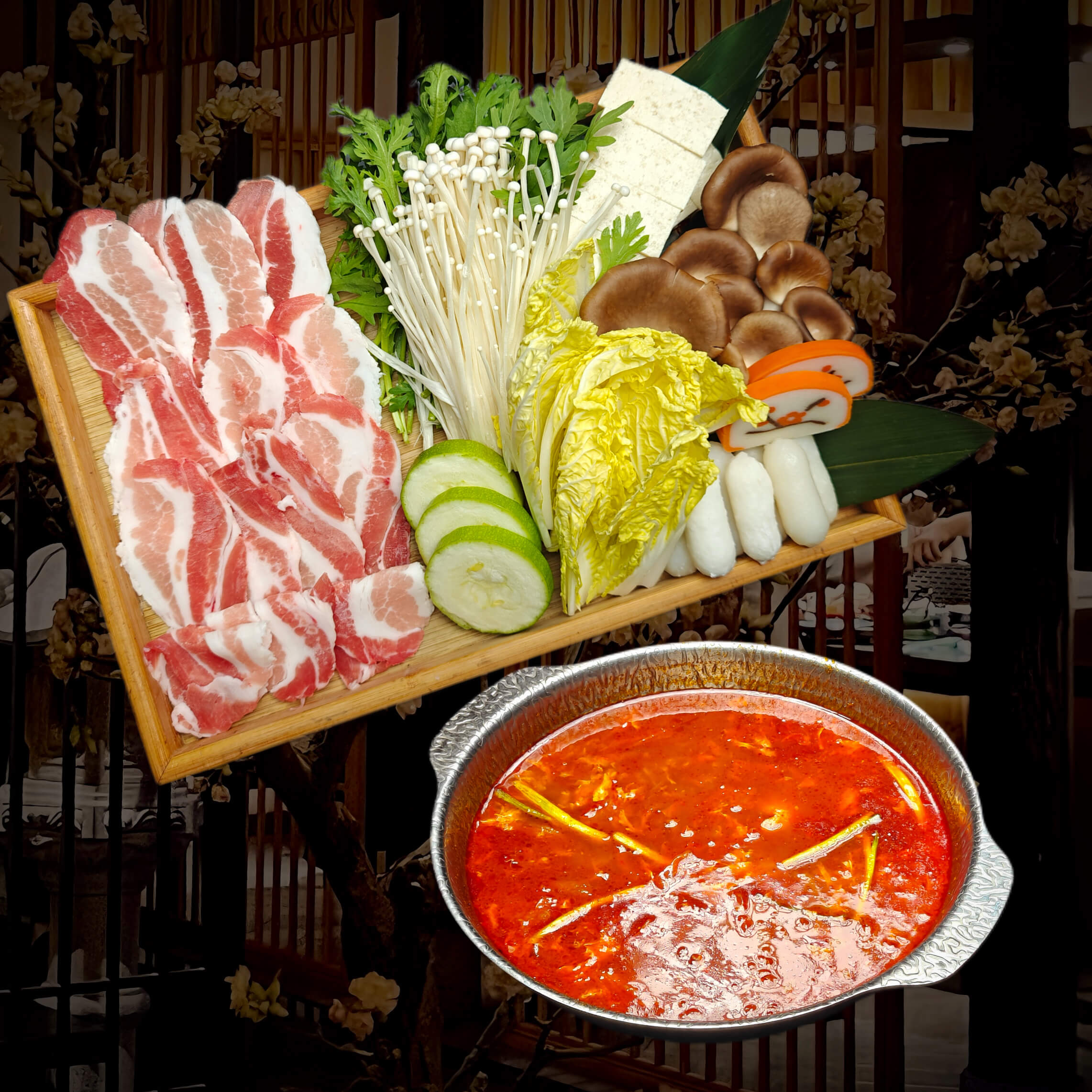 五花肉日式泡菜锅