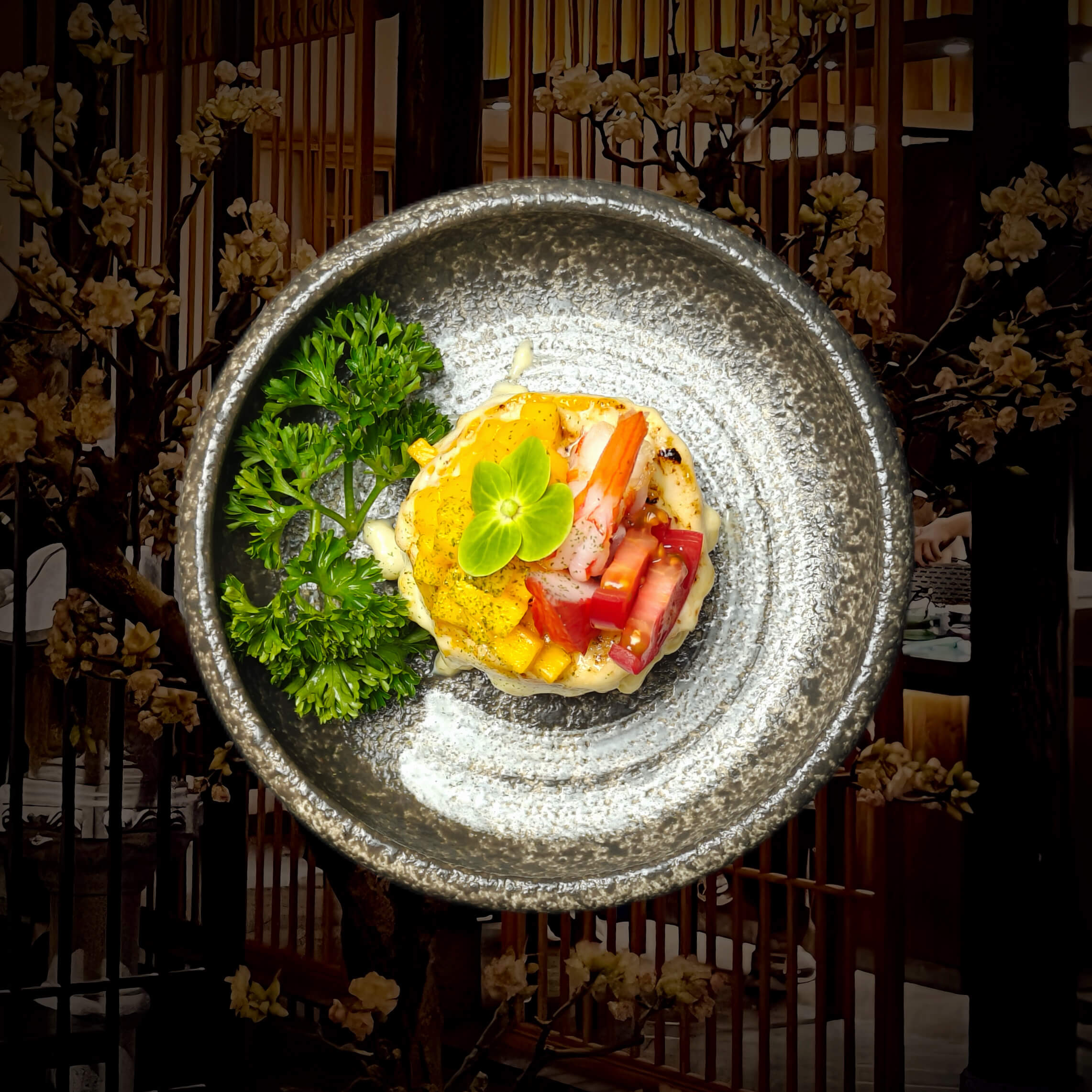 芝士海鲜南瓜塔塔（大）