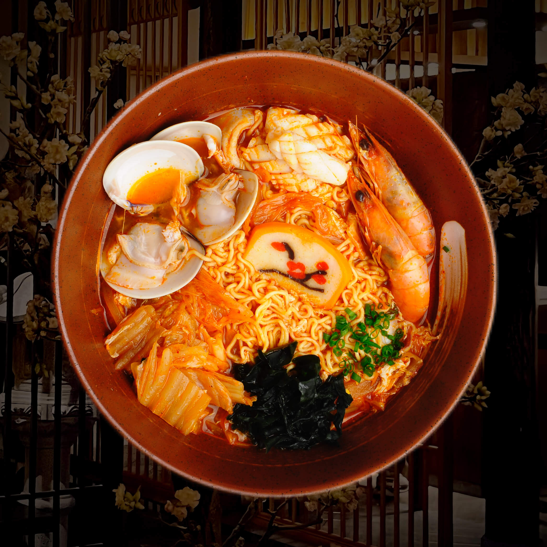 日式泡菜面（海鲜）