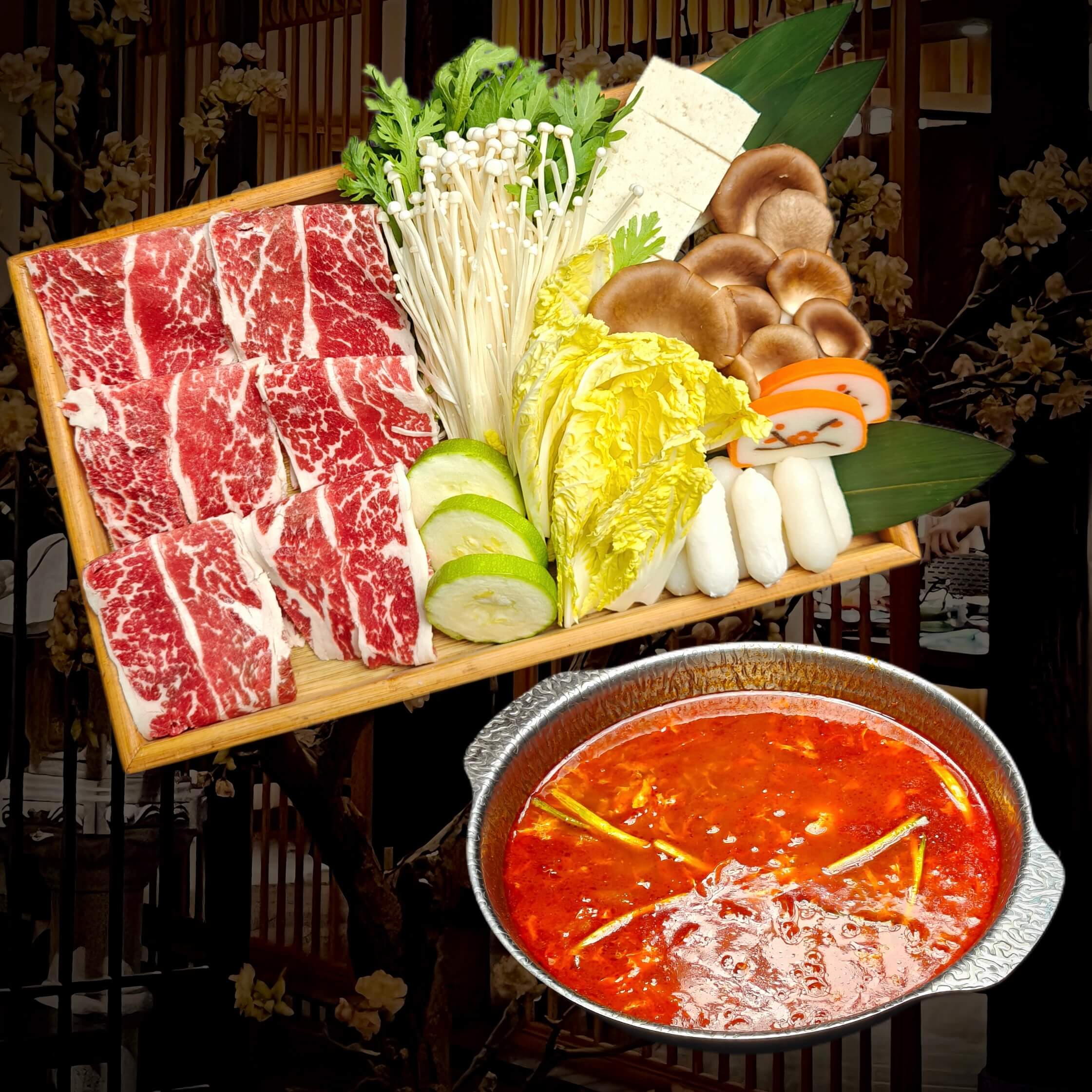 牛肉日式泡菜锅