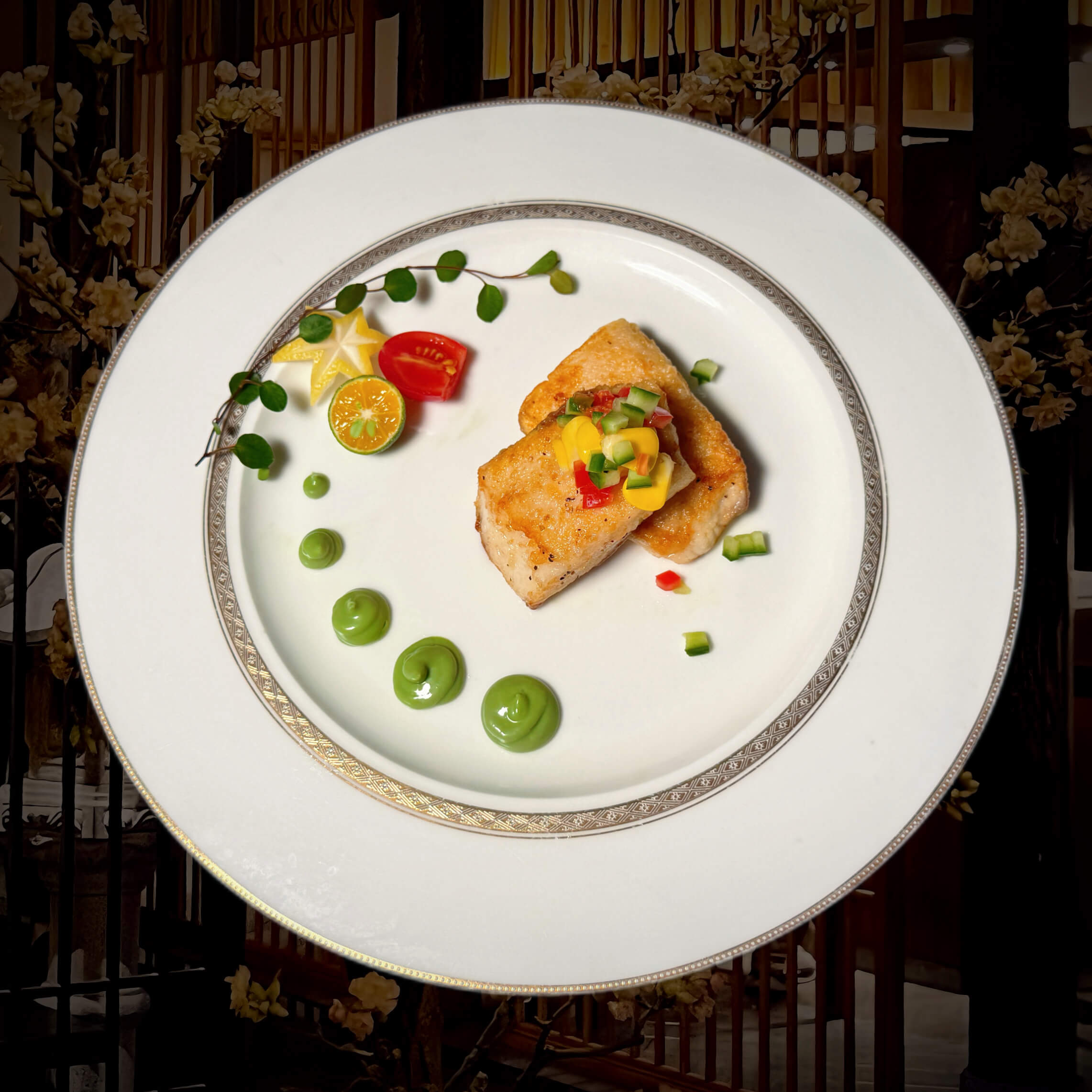 铁板青酱春子鲷